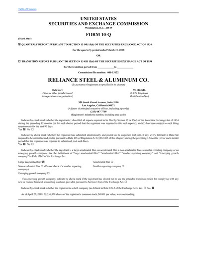 Thumbnail Reliance


 Quarterly Report 2018-q1