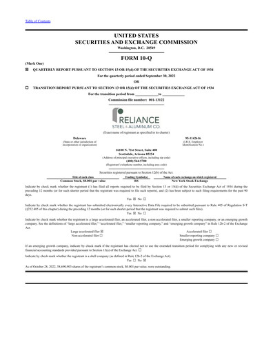 Thumbnail Reliance


 Quarterly Report 2022-q3