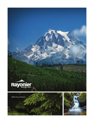 Thumbnail Rayonier Annual Report 2020
