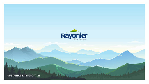 Thumbnail Rayonier Sustainability Report 2021