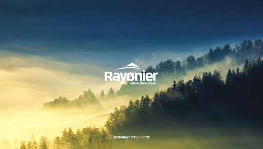 Thumbnail Rayonier Sustainability Report 2022