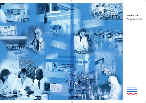 Thumbnail Qiagen  Annual Report 1999