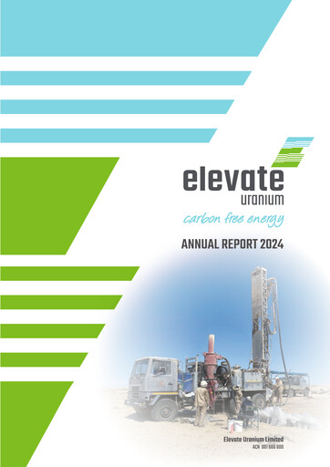 Thumbnail Elevate Uranium Annual Report 2024