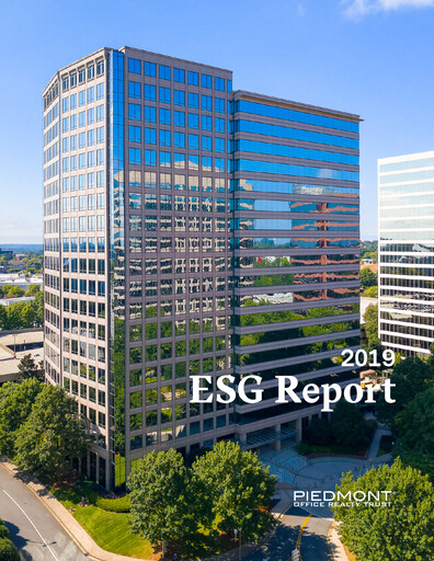 Thumbnail Piedmont Realty Trust ESG Report 2019