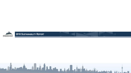 Thumbnail Piedmont Realty Trust Sustainability Report 2018