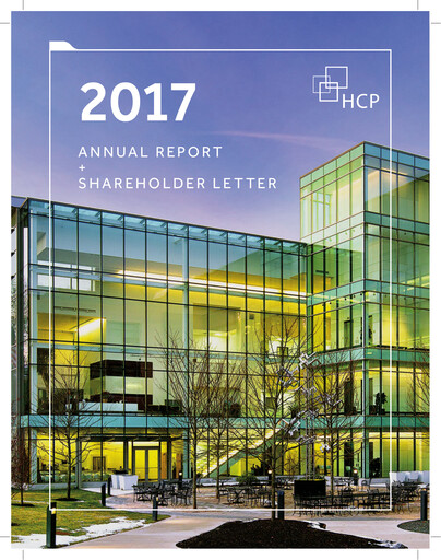 Thumbnail Healthpeak Properties
 Annual Report 2017