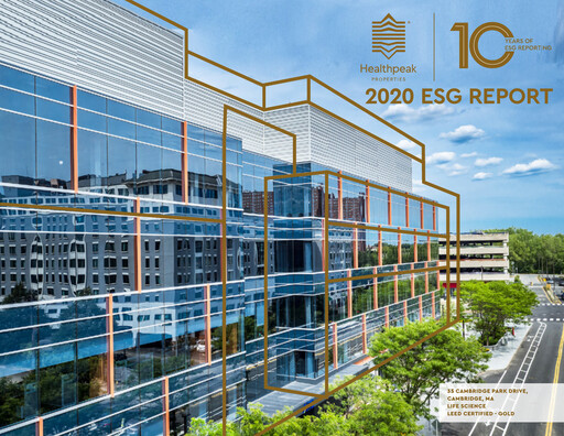 Thumbnail Healthpeak Properties
 ESG Report 2020