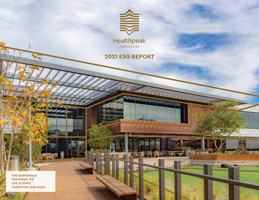 Thumbnail Healthpeak Properties
 ESG Report 2021