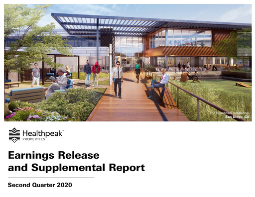 Thumbnail Healthpeak Properties
 Quarterly Report 2020-q2