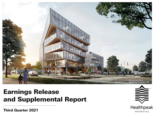 Thumbnail Healthpeak Properties
 Quarterly Report 2021-q3