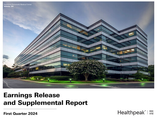 Thumbnail Healthpeak Properties
 Quarterly Report 2024-q1