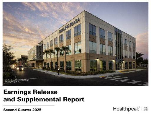 Thumbnail Healthpeak Properties
 Quarterly Report 2025-q2