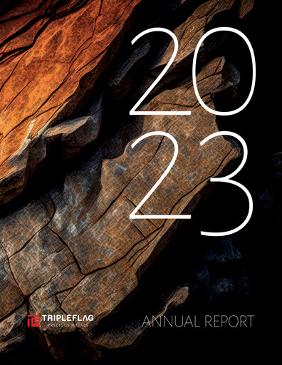Miniature Triple Flag Precious Metals Rapport annuel 2023