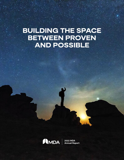 Thumbnail MDA Ltd. Annual Report 2022