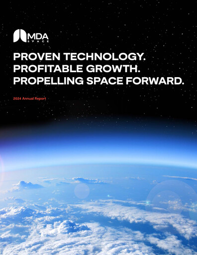 Thumbnail MDA Ltd. Annual Report 2024