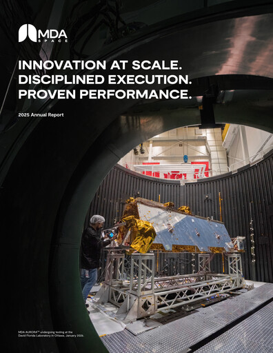 Thumbnail MDA Space Annual Report 2025