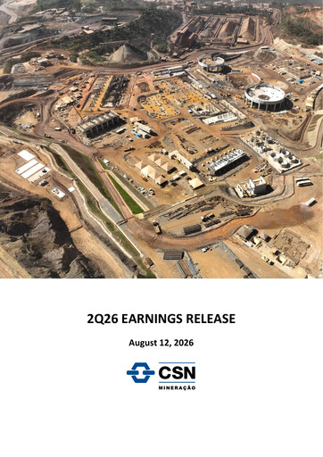 Thumbnail CSN Mineração Quarterly Report 2026-q2