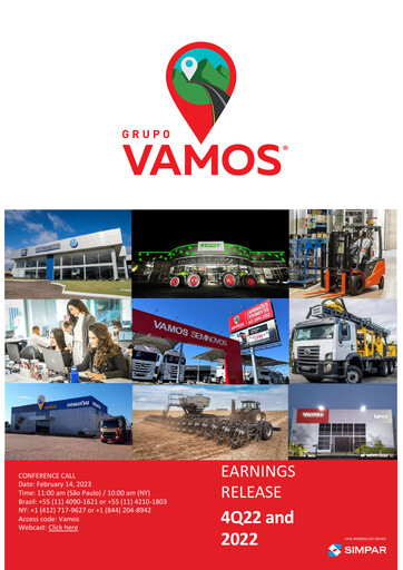 Thumbnail Vamos Locação de Caminhões, Máquinas e Equipamentos S.A. Quarterly Report 2022-q4