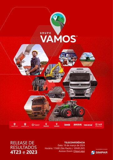 Vorschaubild Vamos Locação de Caminhões, Máquinas e Equipamentos S.A. Quartalsbericht 2023-q4