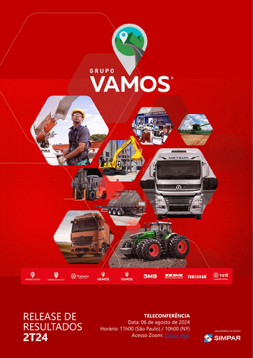 Vorschaubild Vamos Locação de Caminhões, Máquinas e Equipamentos S.A. Quartalsbericht 2024-q2