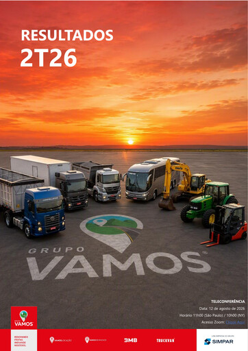 Thumbnail Vamos Locação de Caminhões, Máquinas e Equipamentos S.A. Quarterly Report 2026-q2
