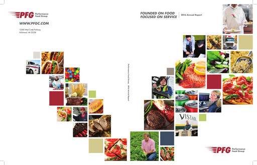 Vorschaubild Performance Food Group Jahresbericht 2016