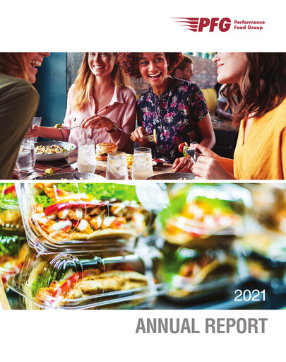 Vorschaubild Performance Food Group Jahresbericht 2021