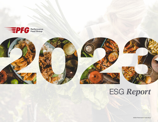 Miniature Performance Food Group Rapport ESG 2023