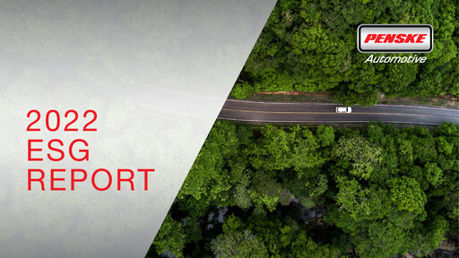 Miniature Penske Automotive Group Rapport ESG 2022