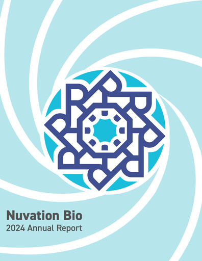 Vorschaubild Nuvation Bio Jahresbericht 2024
