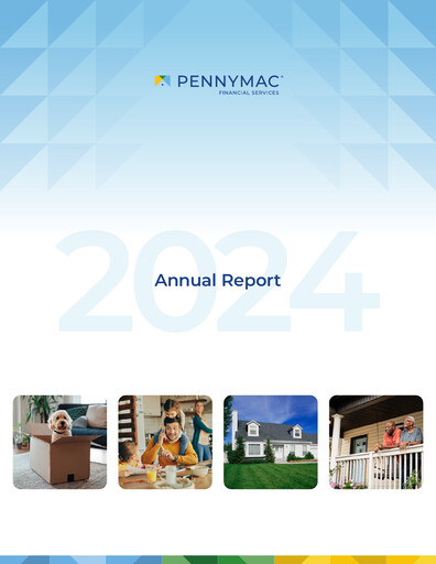 Thumbnail PennyMac Financial Services Annual Report 2024