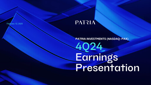 Thumbnail Patria Investments Quarterly Report 2024-q4