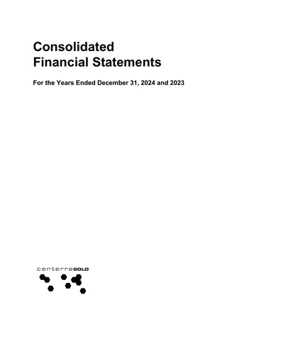 Thumbnail Centerra Gold Financial Statement 2024