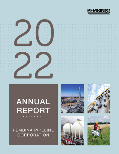 Thumbnail Pembina Pipeline
 Annual Report 2022
