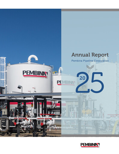 Thumbnail Pembina Pipeline
 Annual Report 2025