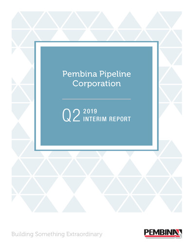 Thumbnail Pembina Pipeline
 Quarterly Report 2019-q2
