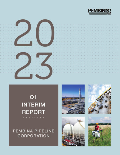 Thumbnail Pembina Pipeline
 Quarterly Report 2023-q1