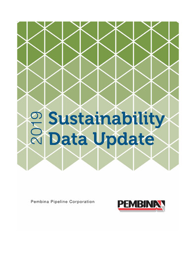 Thumbnail Pembina Pipeline
 Sustainability Report 2019