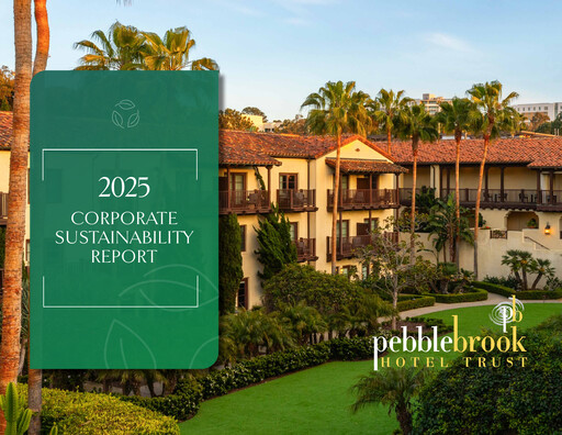 Thumbnail Pebblebrook Hotel Trust Sustainability Report 2025
