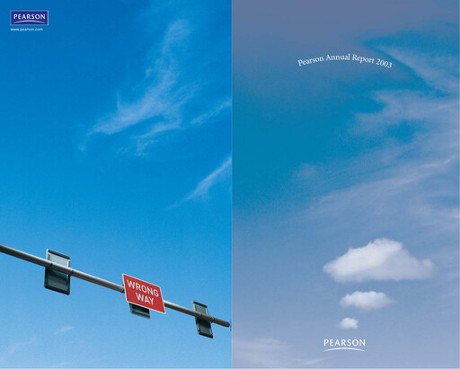 Thumbnail Pearson Annual Report 2003