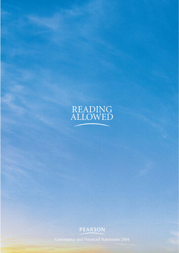 Thumbnail Pearson Annual Report 2004