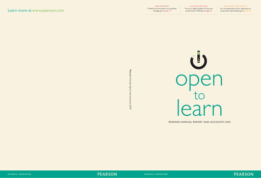 Thumbnail Pearson Annual Report 2010