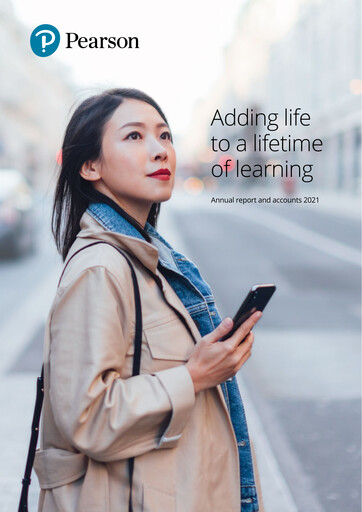 Thumbnail Pearson Annual Report 2021