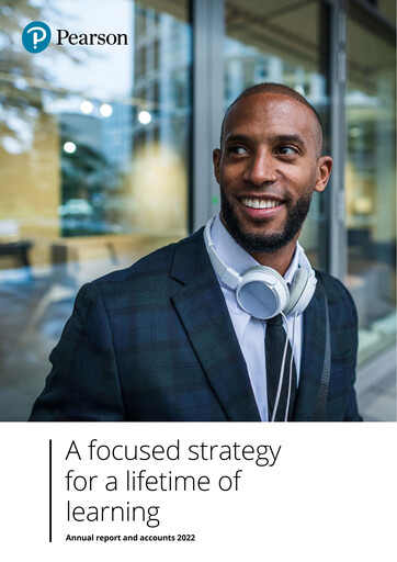 Thumbnail Pearson Annual Report 2022