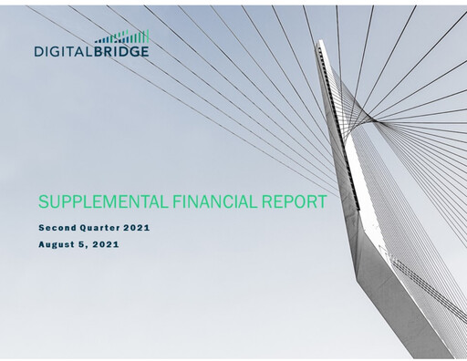 Thumbnail DigitalBridge Group Quarterly Report 2021-q2