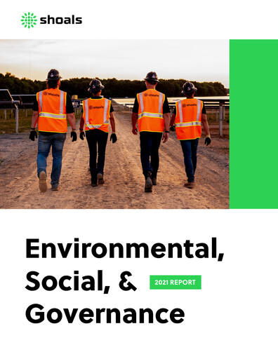 Vorschaubild Shoals Technologies ESG-Bericht 2021