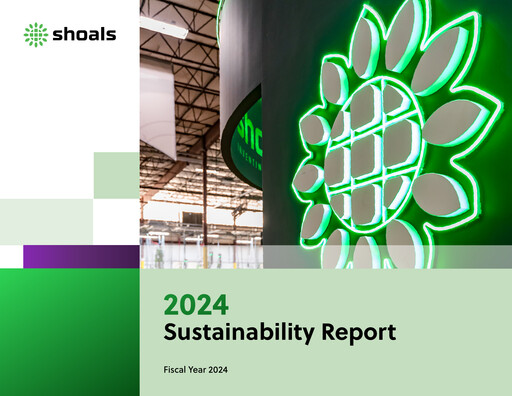 Vorschaubild Shoals Technologies Nachhaltigkeitsbericht 2024