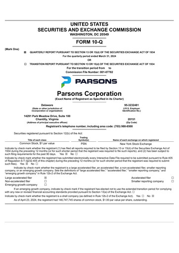 Vorschaubild Parsons Quartalsbericht 2024-q1