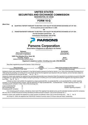 Vorschaubild Parsons Quartalsbericht 2026-q1
