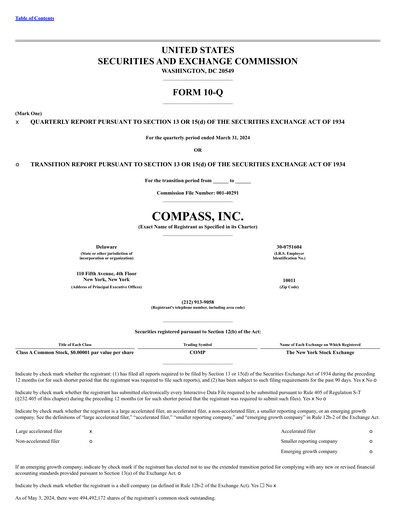 Thumbnail Compass Quarterly Report 2024-q1